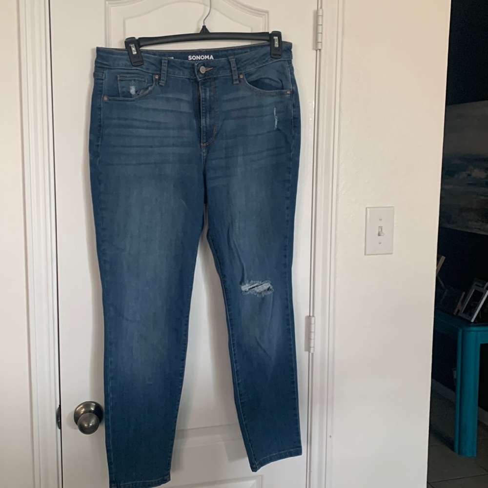 Women Size 14 Curvy Skinny Jeans